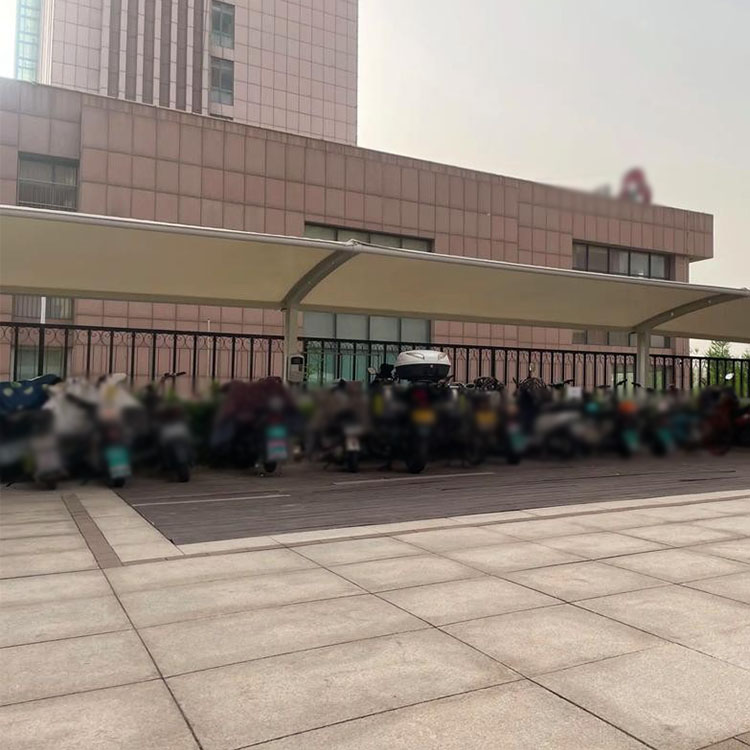 独山县膜结构电动车棚